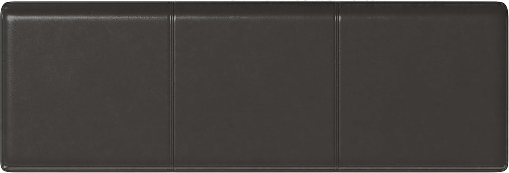 SIMPLIHOME Avalon Extra Large Storage Ottoman Bench - 54 inch Wide Upholstered Vegan Leather Rectangular Lift-Top Ottoman in Tanners Brown, Contemporary Bench for Living Room with Hidden Storage