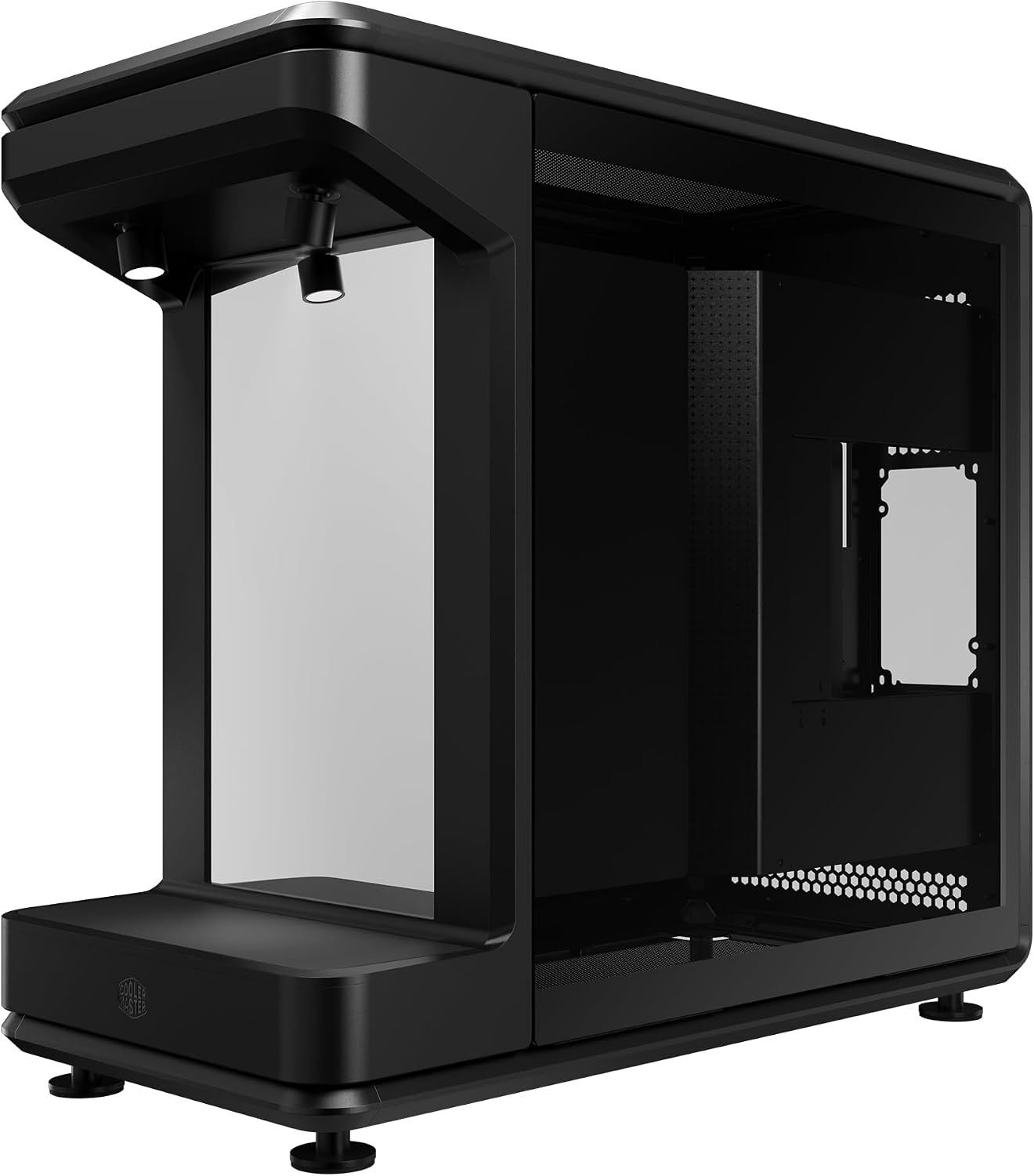 Cooler Master MasterFrame 360 Stage Mirror ATX Mid-Tower PC Case – Front Showcase Stage with Spotlight & Mirror, Supports 430mm GPUs & 360mm Radiators, PCIe 5.0 Ready, Up to 12x120mm Fans, USB-C