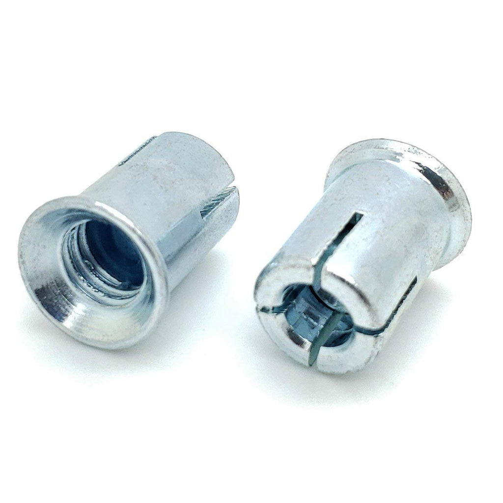 900 Qty 3/8' Inch Zinc Plated Carbon Steel Short Mini Drop in Anchor (BCP1054)