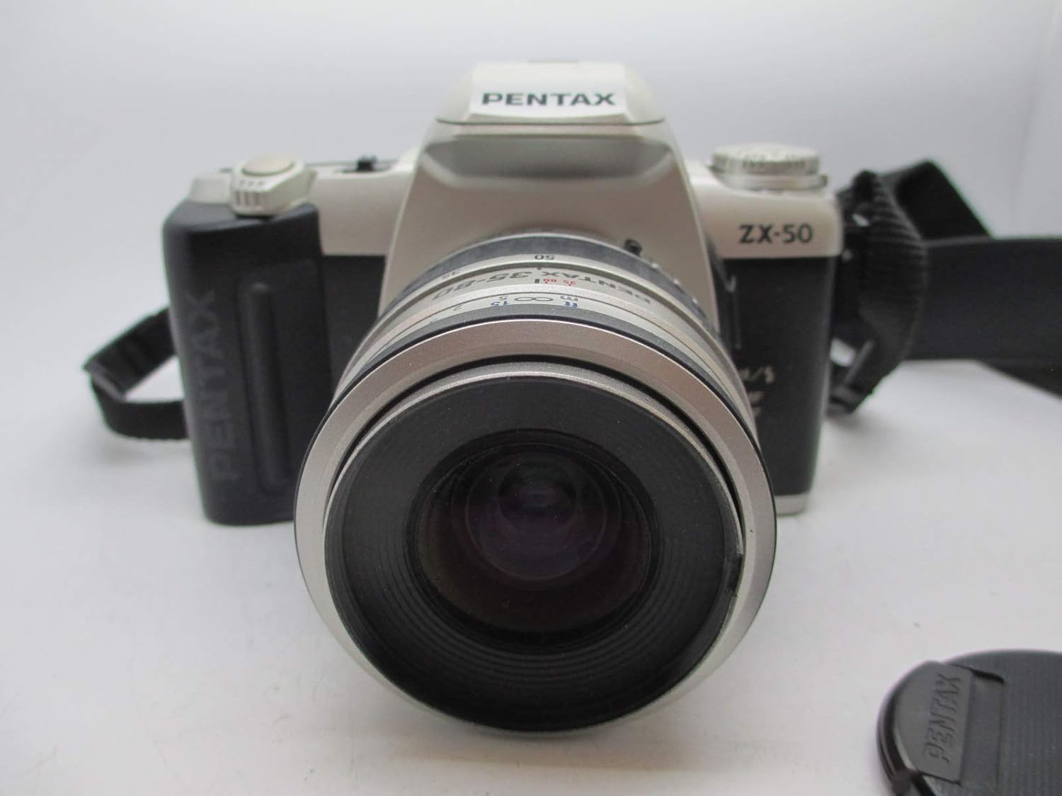 Pentax ZX-50 35MM SLR Film Camera w/ AF Zoom Lens PK mount (Renewed)