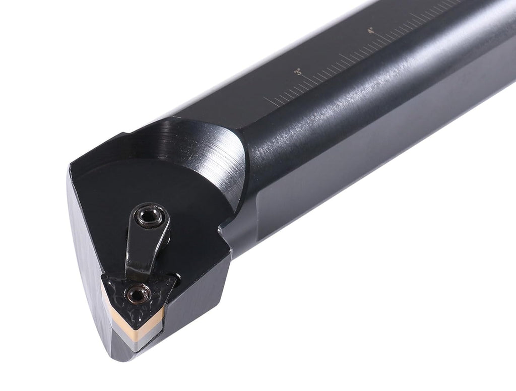 Accusize 1-1/2' x 14' OAL RH S-MWLN Heavy-Duty Boring Bar, 0028-1972 | Right Hand, 1-1/2' Shank, 14' OAL, 2' Min Bore, WNMG43 Carbide Insert, Oxide Body