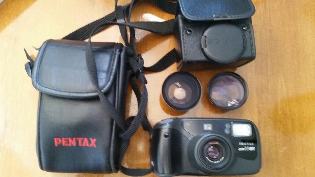 Pentax IQ Zoom WR-90 35mm Waterproof Point and Shoot Camera With Zoom Lens