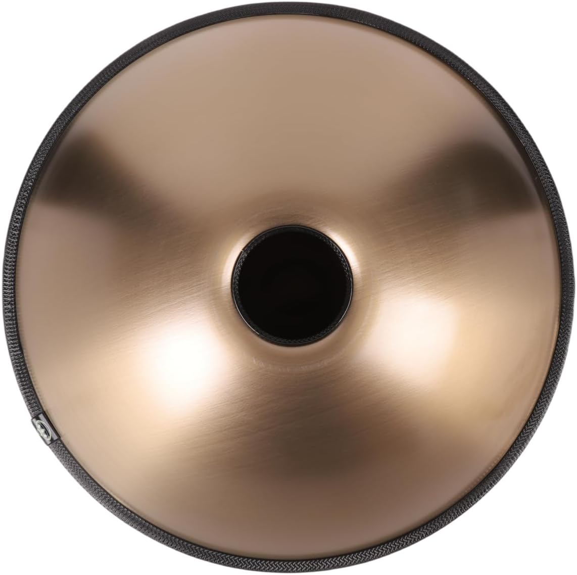 440HZ Steel Drum in 22Inch D Minor 12 Notes Hand Pan Drum Percussion Musical instrument with Soft Hand Pan Bag (12 Notes Gold Handpan)