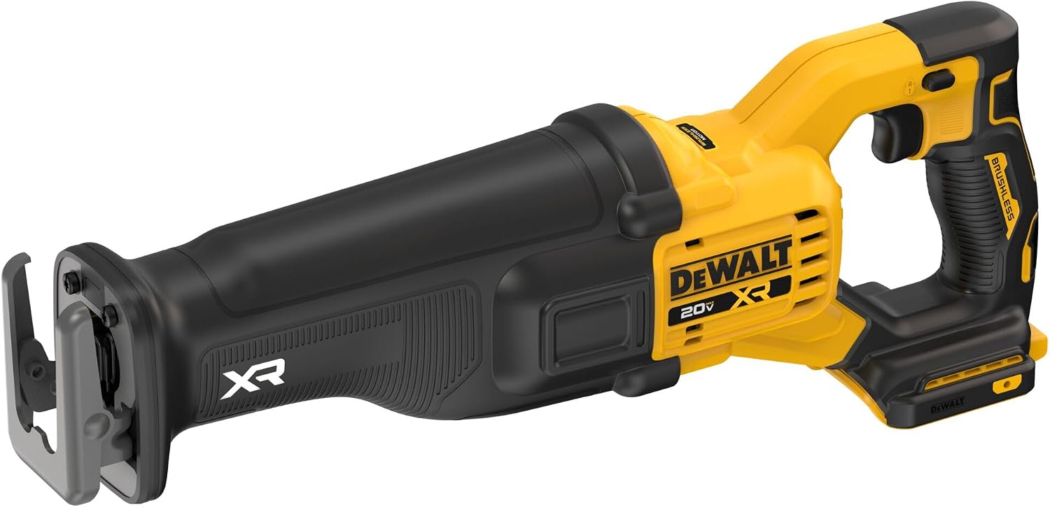 DEWALT 20V MAX* XR Brushless Cordless Reciprocating Saw (Tool Only) (DCS384B)
