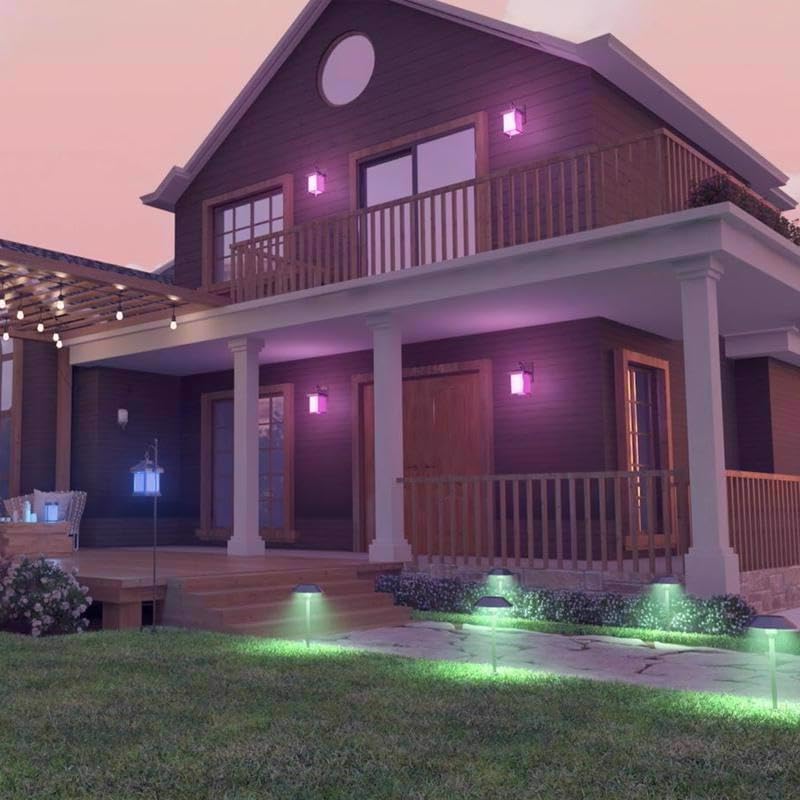 Feit Electric OneSync Bronze Solar Powered/Remote LED Spotlight 2 pk