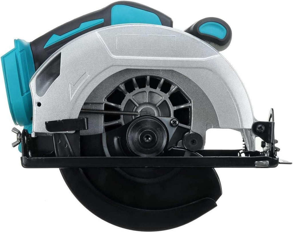 Reciprocating Saw, Brushless Electric Circular Saw 7 Inch Cordless High Power Board Cutting Machine Woodworking Tools Fit / 18V Battery(With1battery)