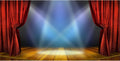 20x10ft Vinyl Huge Swanky Red Curtain Stage Backdrop Photography Background Wedding Hall Red Carpet Spotlight Celebrating Festival Party Children Lovers Adults Photo Backdrop Photo Studio