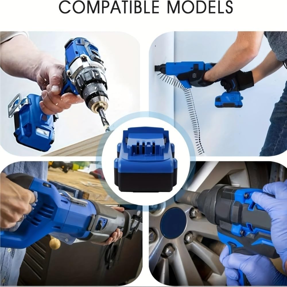 24V Li-Ion Replacement Battery Compatible with Kobalt 24-Volt Max Cordless Power Tools KB624-03 KB524-03 KB424-03 KB224-03 0673802 Drill Impact Driver Circular Saw Reciprocating Saw(1pcs 6.0ah)