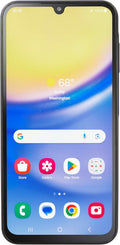 total wireless Samsung A15 5G Locked Prepaid Smartphone, 64GB, Black - Includes $55 Unlimited Talk, Text, & Data 30-Day Plan Upon Activation