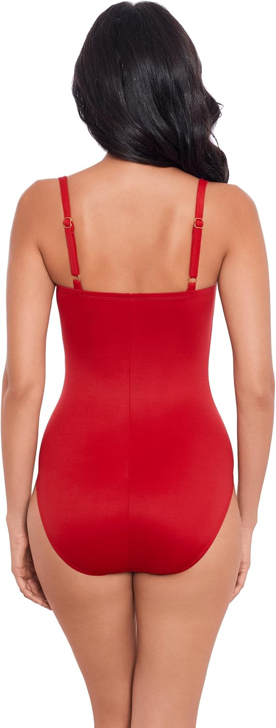 Miraclesuit Women's Swimwear Starr Underwire One Piece Swimsuit