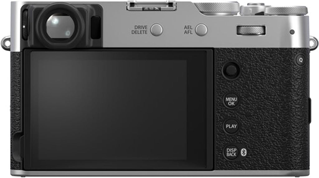 FUJIFILM X100VI Digital Camera (Silver) + 64GB Exteme Memory +120 Led Fill Light +Lense +Filters + Tulip+ Case + Tripod + Stabilizing Grip + Software Pack +More (Content Bundle)