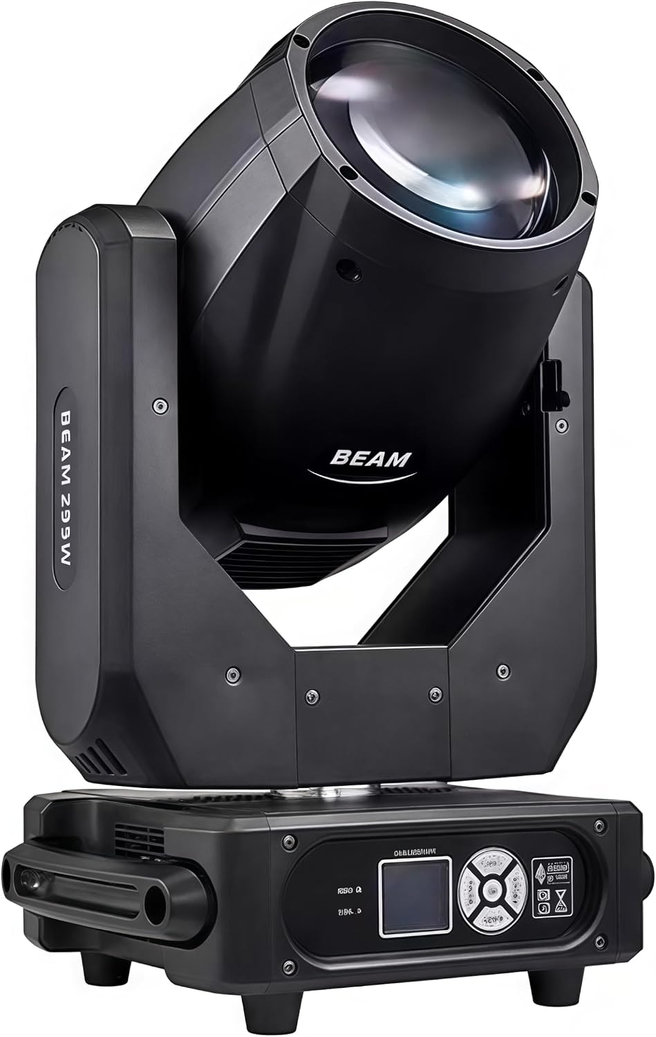 295W Moving Head Dj Lights,10R Beam Effect,14 Gobos,14 Colors,2 Prisms,Linear Zoom,Frost & Rainbow Wheel, Stage Lighting DJ Spotlights for Party, Disco, KTV, Stage Shows, Live Show (295B)