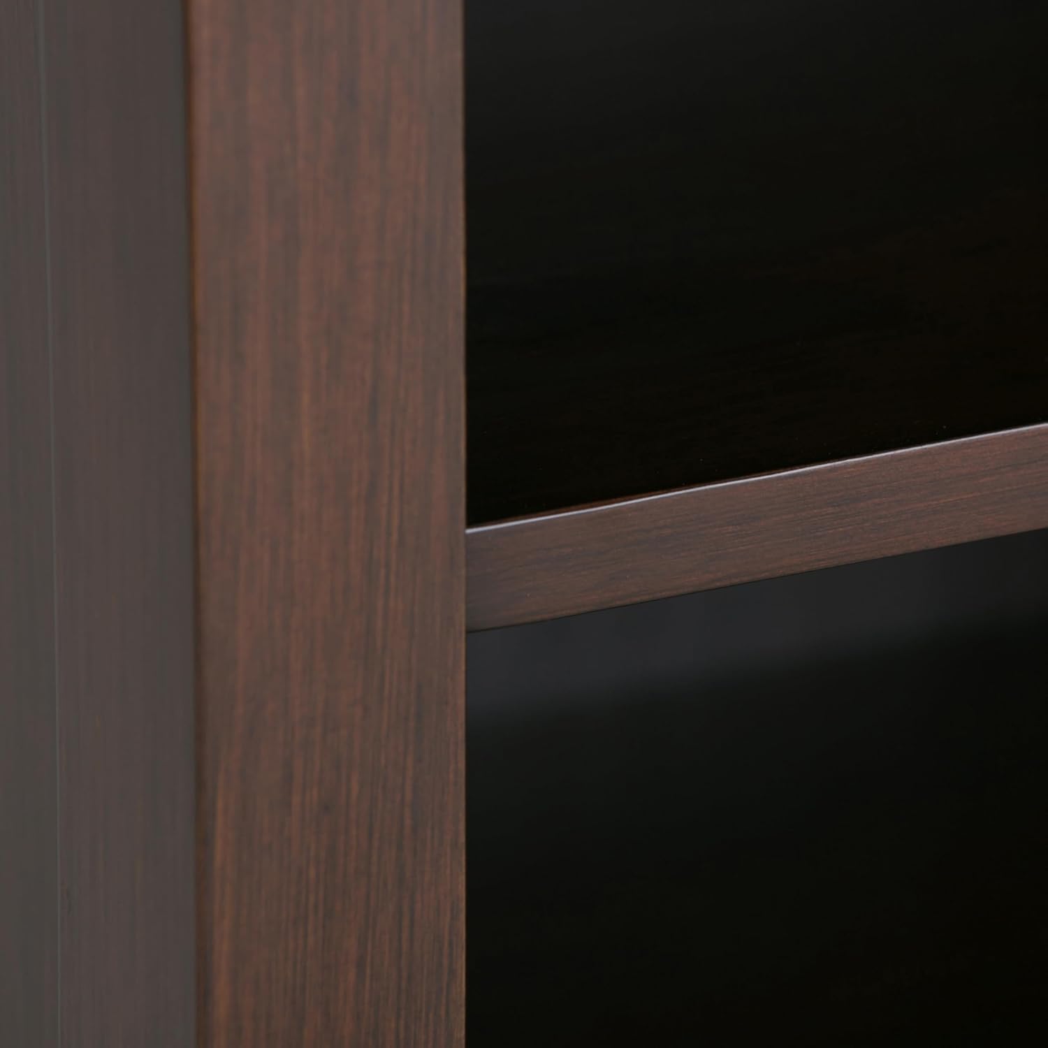 SIMPLIHOME Artisan Bedside Table - 24 inch Wide Solid Wood Nightstand Table in Autumn Brown, Contemporary Side or End Table with 1 Drawer, Open Shelf Storage and Bronze Knobs