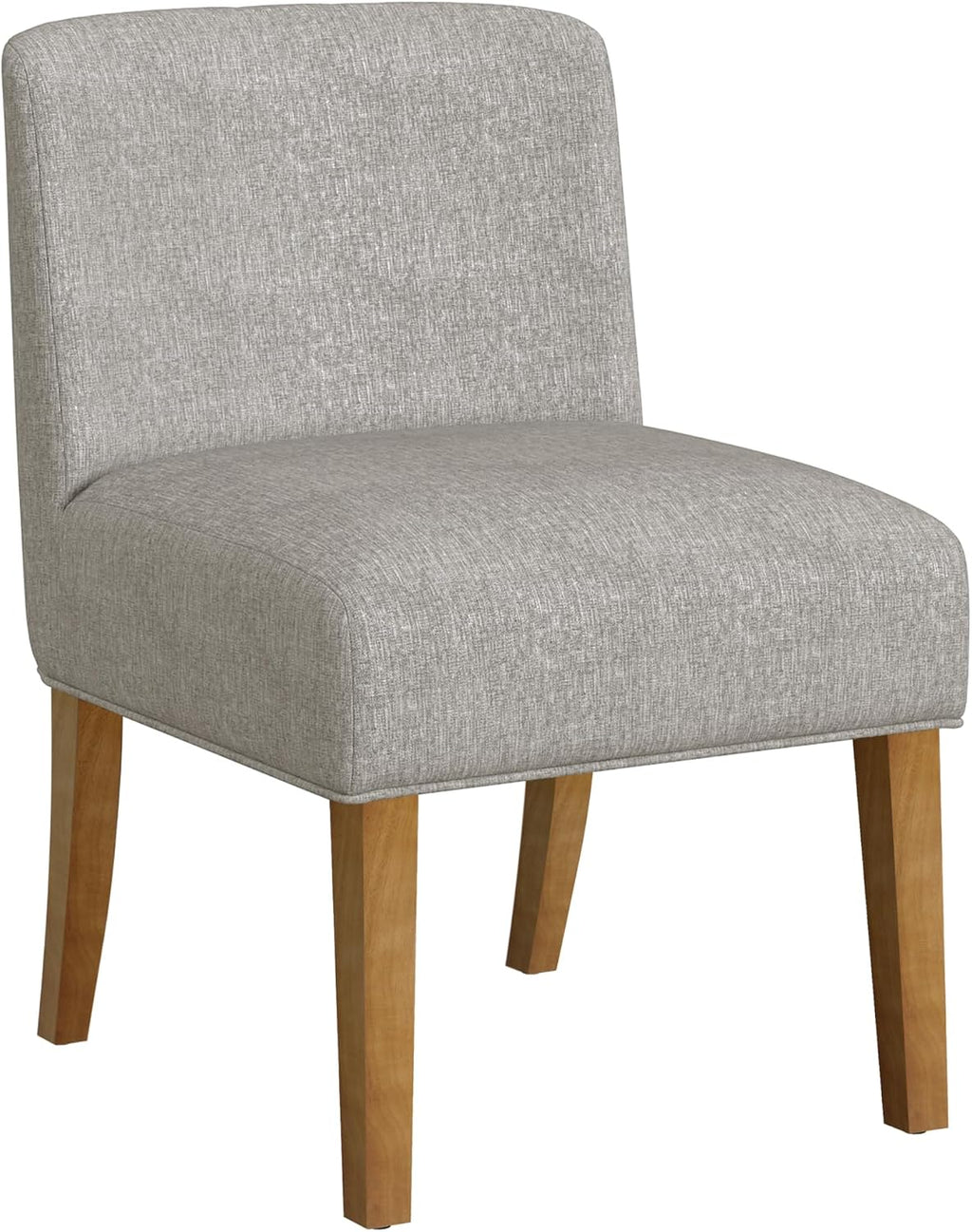 HomePop Low Back Dining Chair - Gray Woven (Single Pack)