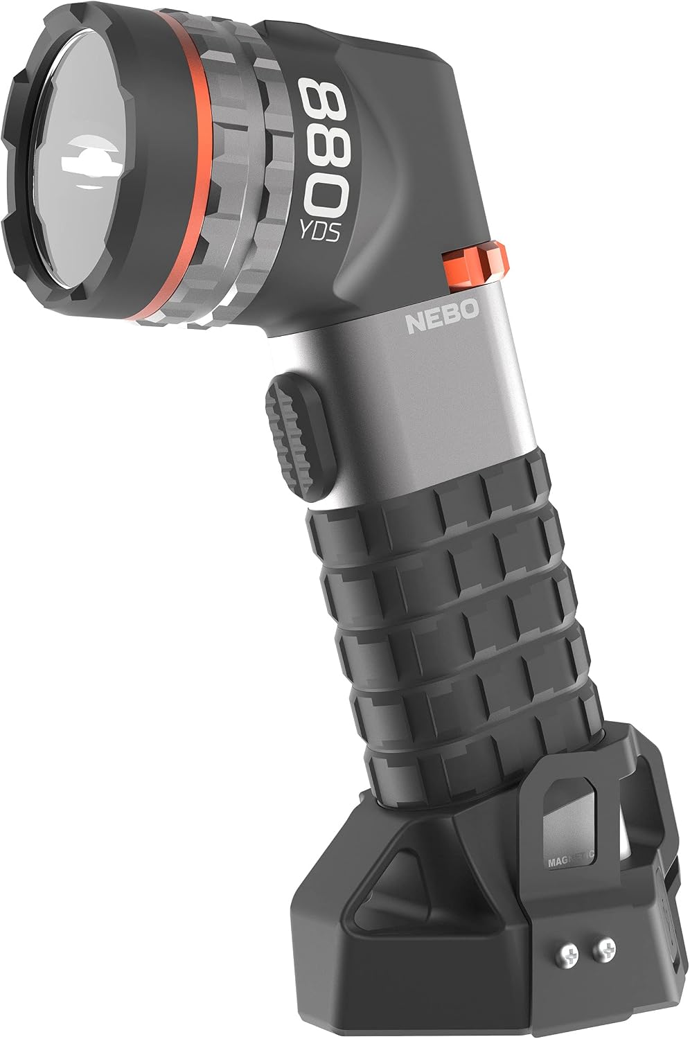 NEBO LUXTREME SL75 Spotlight | 362,500 cd, 780 Lumens, 3/4 Mile Beam, 30 Hour Run Time or Nonstop Use With 12V Adapter, Rechargeable LED Flashlight, Water Resistant, Includes Charge Cable
