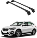 ERKUL Roof Rack Cross Bars for BMW X1 U11 2023-2026 | Anti-Theft Lock Aluminum Crossbars for Rooftop, Cargo Carrier, Luggage, Kayak, Canoe, Bike | Black