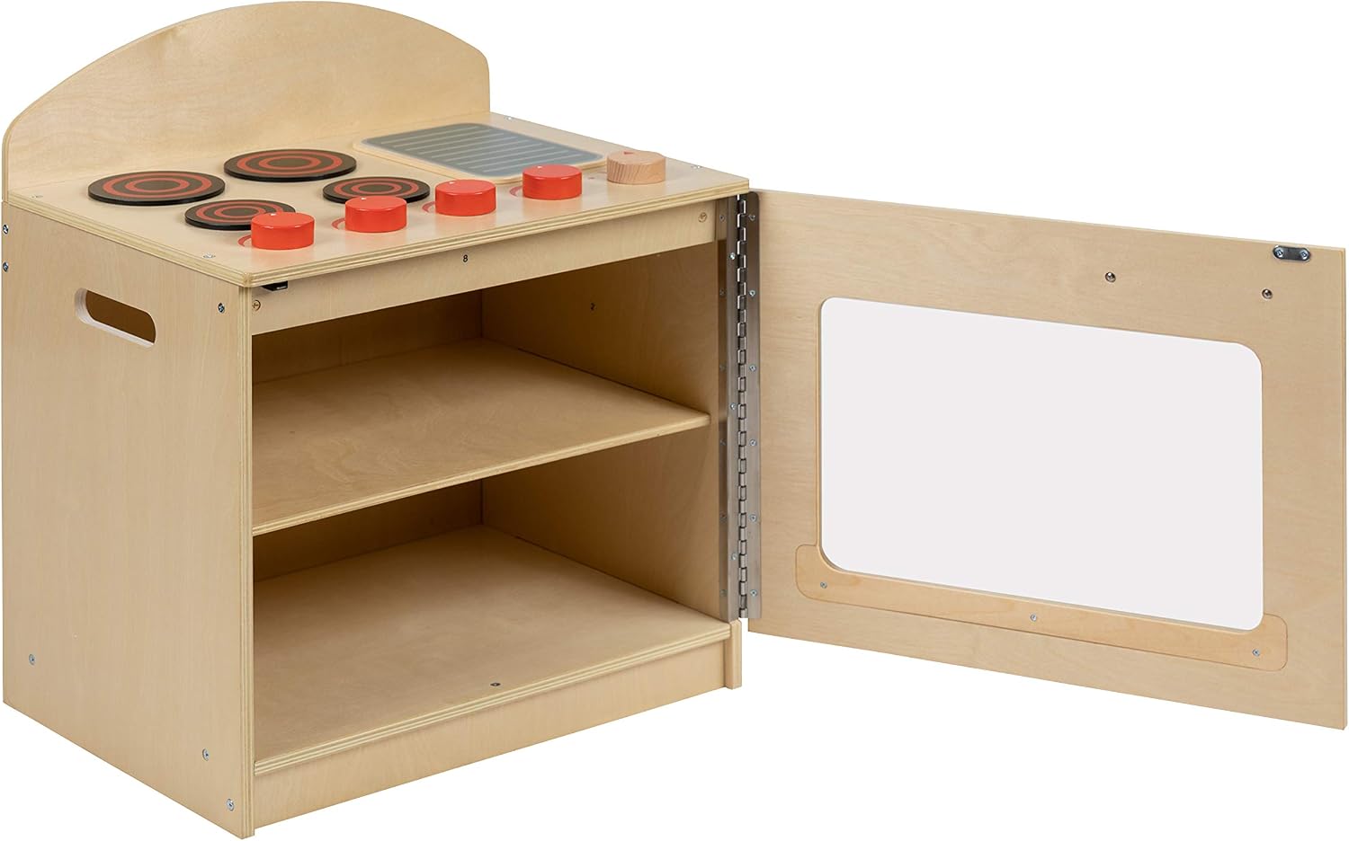 Flash Furniture Hercules Children's Wooden Kitchen Stove for Commercial or Home Use - Safe, Kid Friendly Design