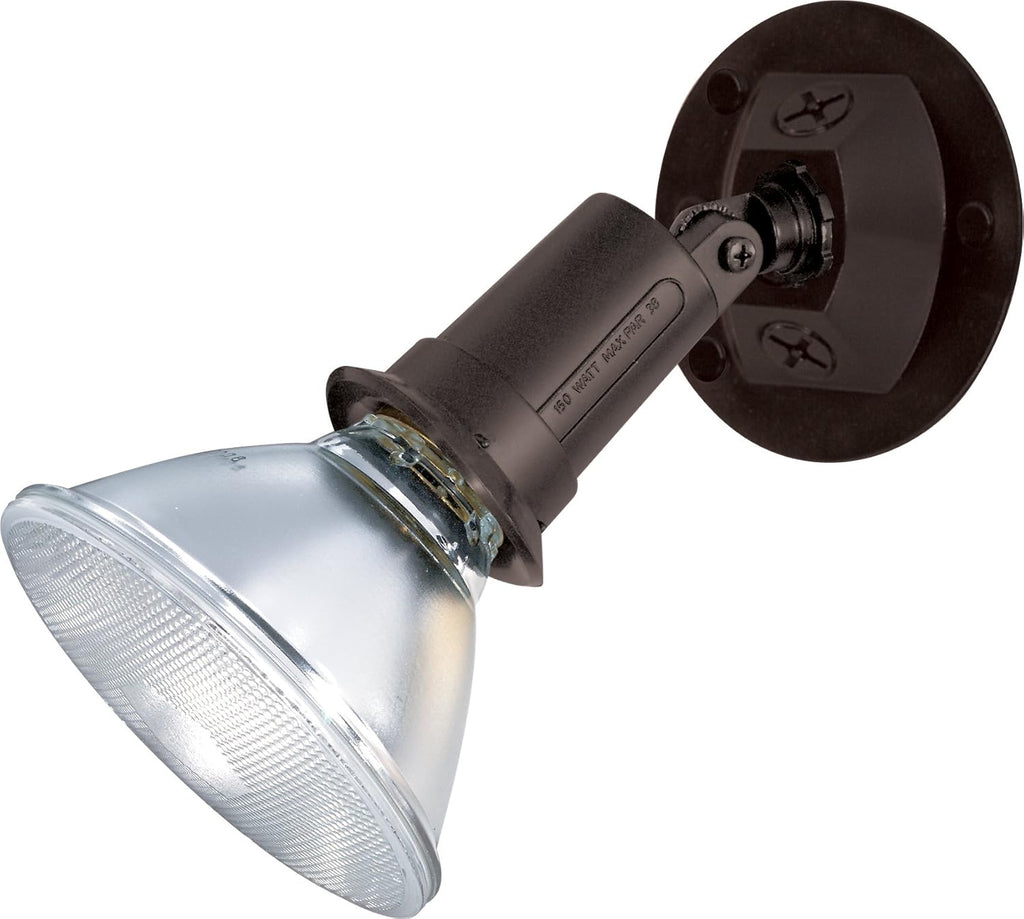 Satco SF76/521 One Light Outdoor Heavy Duty Cast Aluminum Durable Weather Proof Security Flood Light, Bronze (Pack of 12)