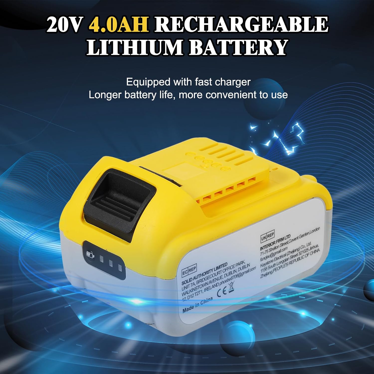 20V Brushless Cordless Reciprocating Saw Powerful Motor Long Lasting Batteries Ideal for Wood Metal PVC Cutting LED Working Light