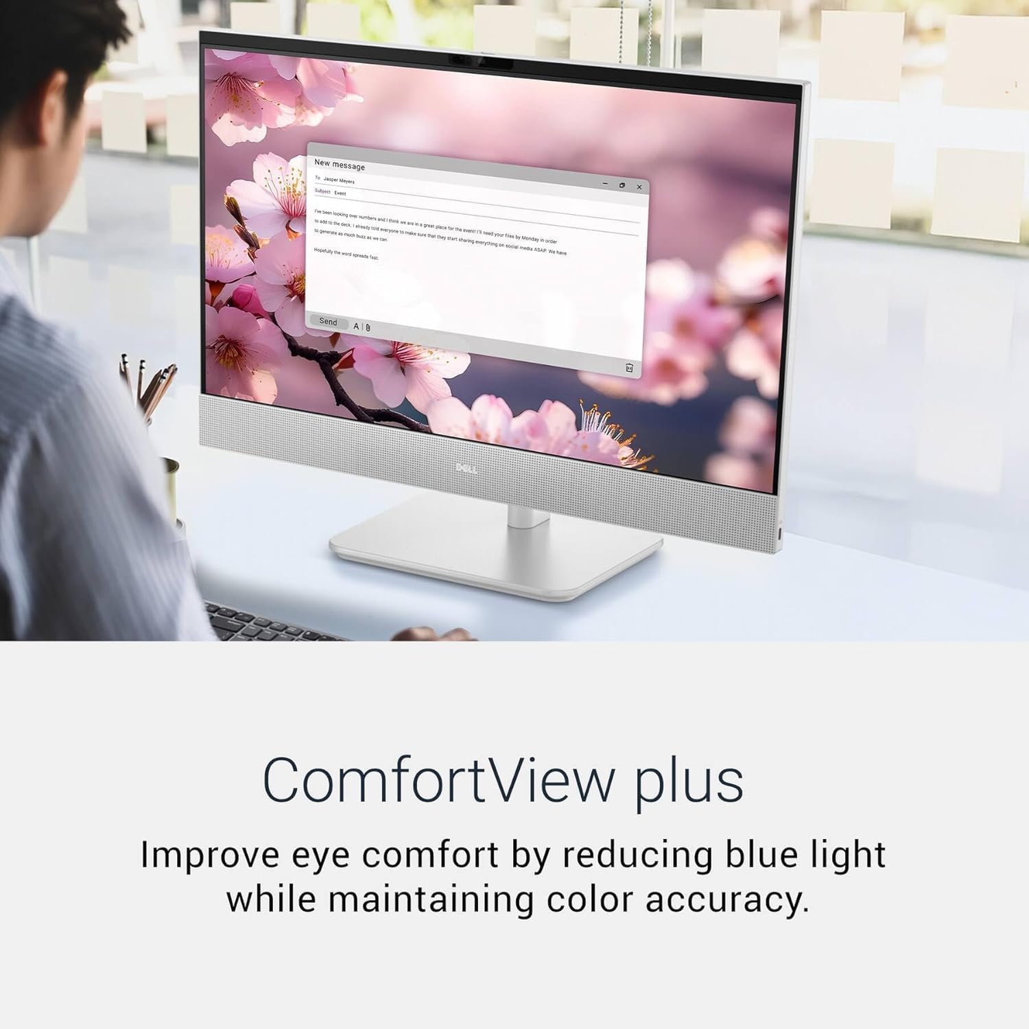 Dell 24 All-in-One Desktop, Intel Ultra 7 355, 64GB DDR5, 1TB SSD, Copilot+ PC, 23.8' FHD(1920x1080) Touchscreen, Pen Support, Wi-Fi 7, Win 11 Home, BT 6, KB and Mouse