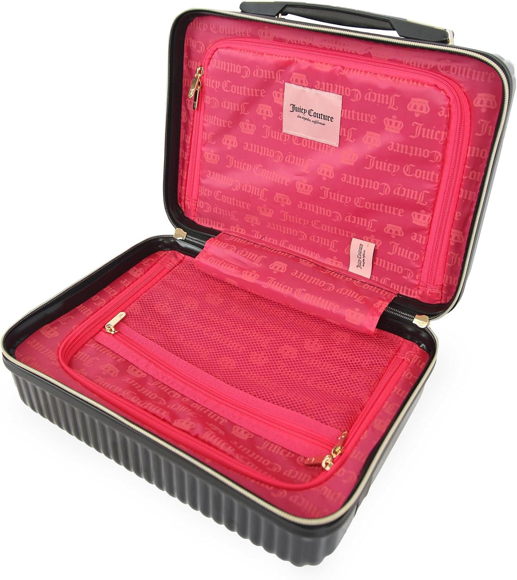 Juicy Couture Adeline Hardside 4pc Set - 21', 25', 29' and 13' vanity case