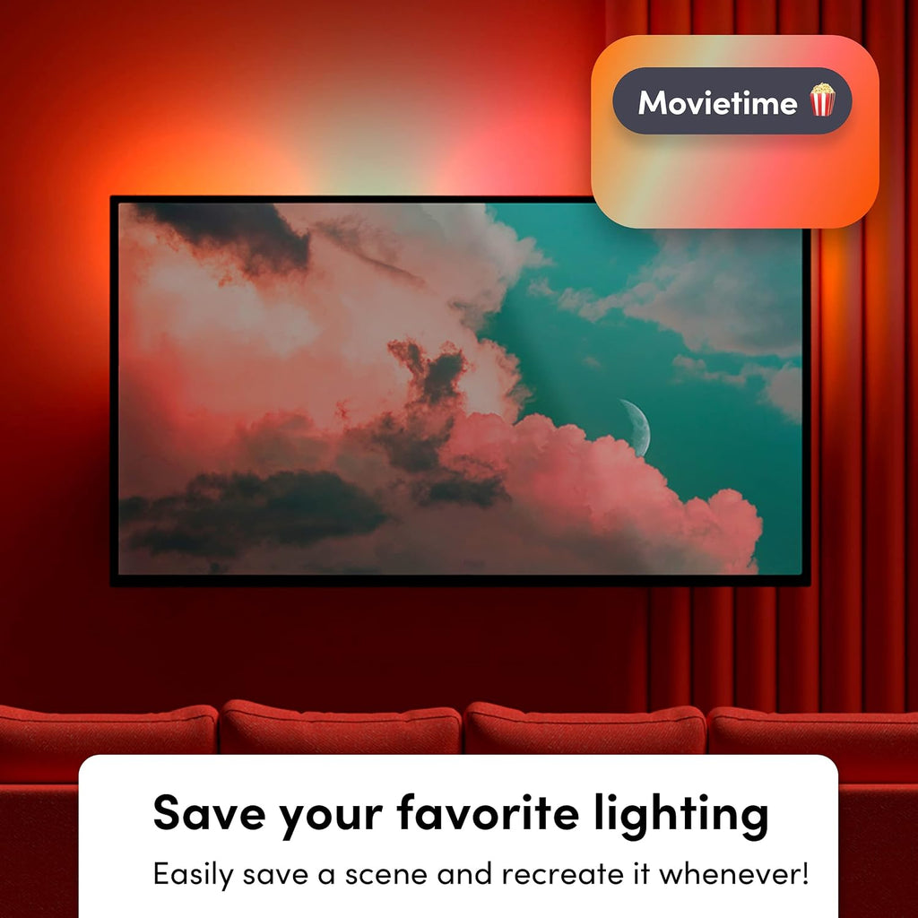 LIFX Lightstrip Bundle - with 120' Smart LED Lightstrip and 2 40' Extensions, Multicolor, 3 Piece Set