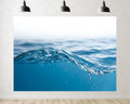 Trykid 20x10ft Blue Water Wave Backdrop Clear Refreshing Ocean Underwater Texture Photography Background for Beach Pool Summer Vacation Themed Party Decor Photo Booth Prop Fabric