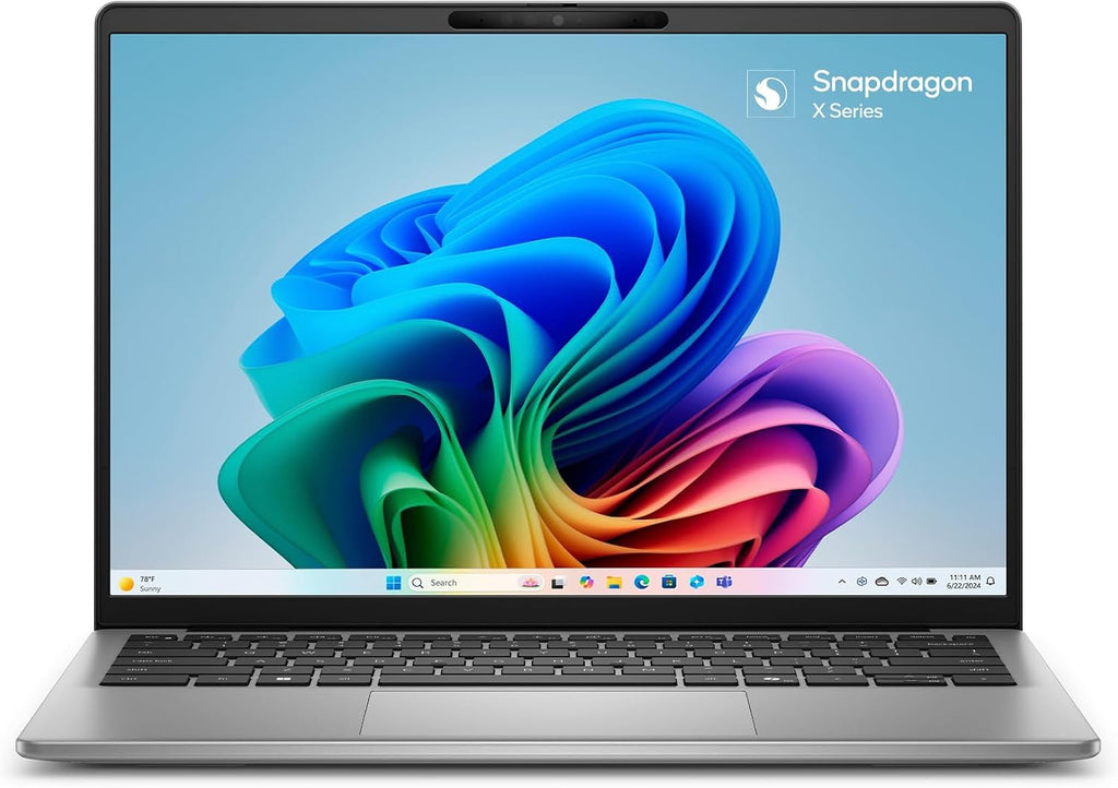 Inspiron 14 5441 Laptop - 14-inch FHD+ (1920x1200) 16:10 Display, Snapdragon X Processor X1-26-100, Qualcomm Adreno GPU, 16GB RAM, 512GB SSD, FHD RGB Camera, Windows 11 Home, Copilot+ PC - Titan Grey