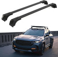 ERKUL Roof Rack Cross Bars for Mazda CX-50 CX50 2023-2026 | Aluminum Crossbars with Anti Theft Lock for Rooftop | Compatible with Flush Rails - Black