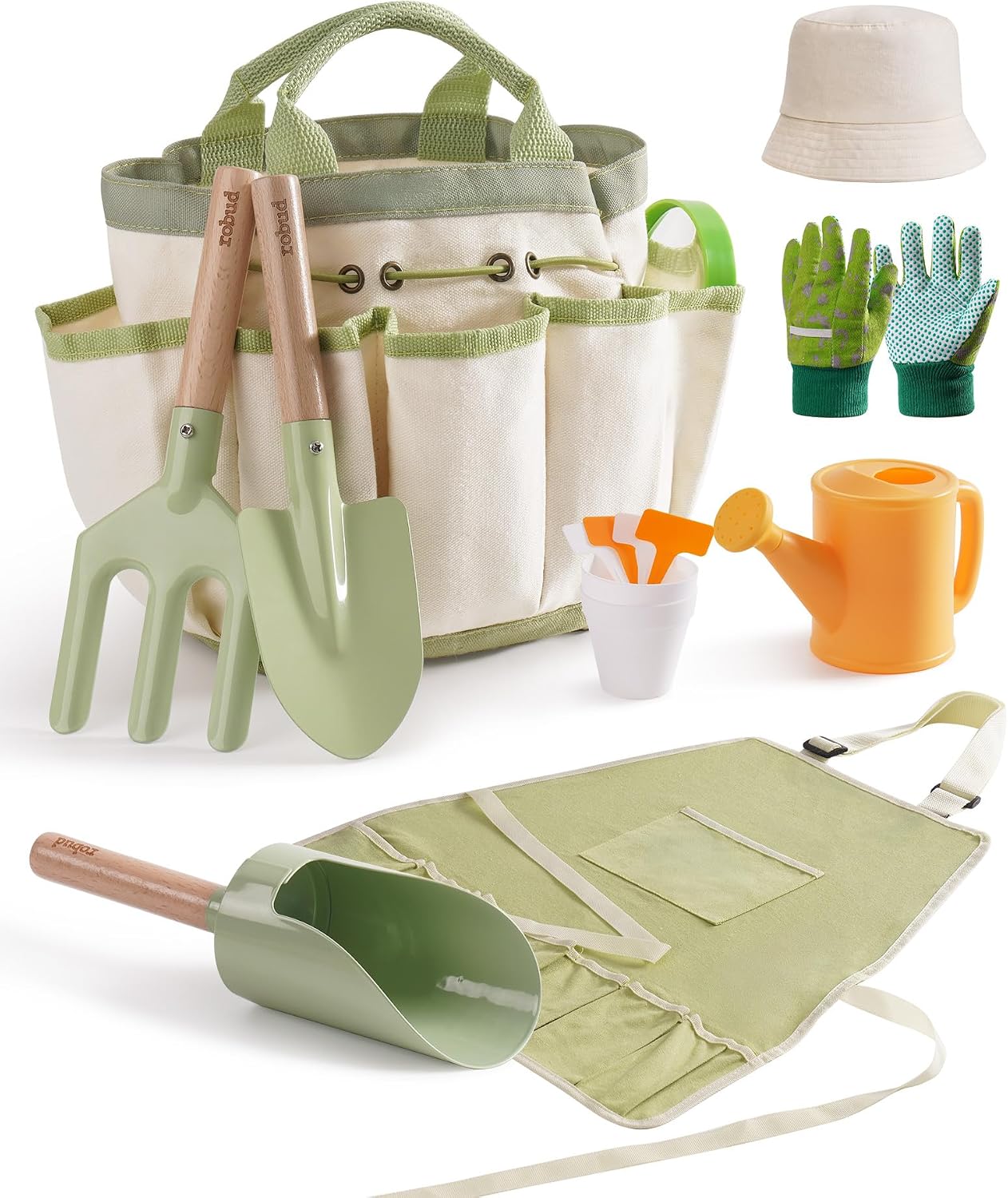 ROBUD Mud Kitchen & Kids Gardening Set,WH003 WRP25