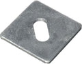 Hard-To-Find Fastener Hot-Dip Galvanized Square Washers, Durable & Secure Stainless Steel Metal Hardware Plates for DIY, Home Improvement, Construction, 5/8 x 3 x 3 x 1/4, Pack of 50