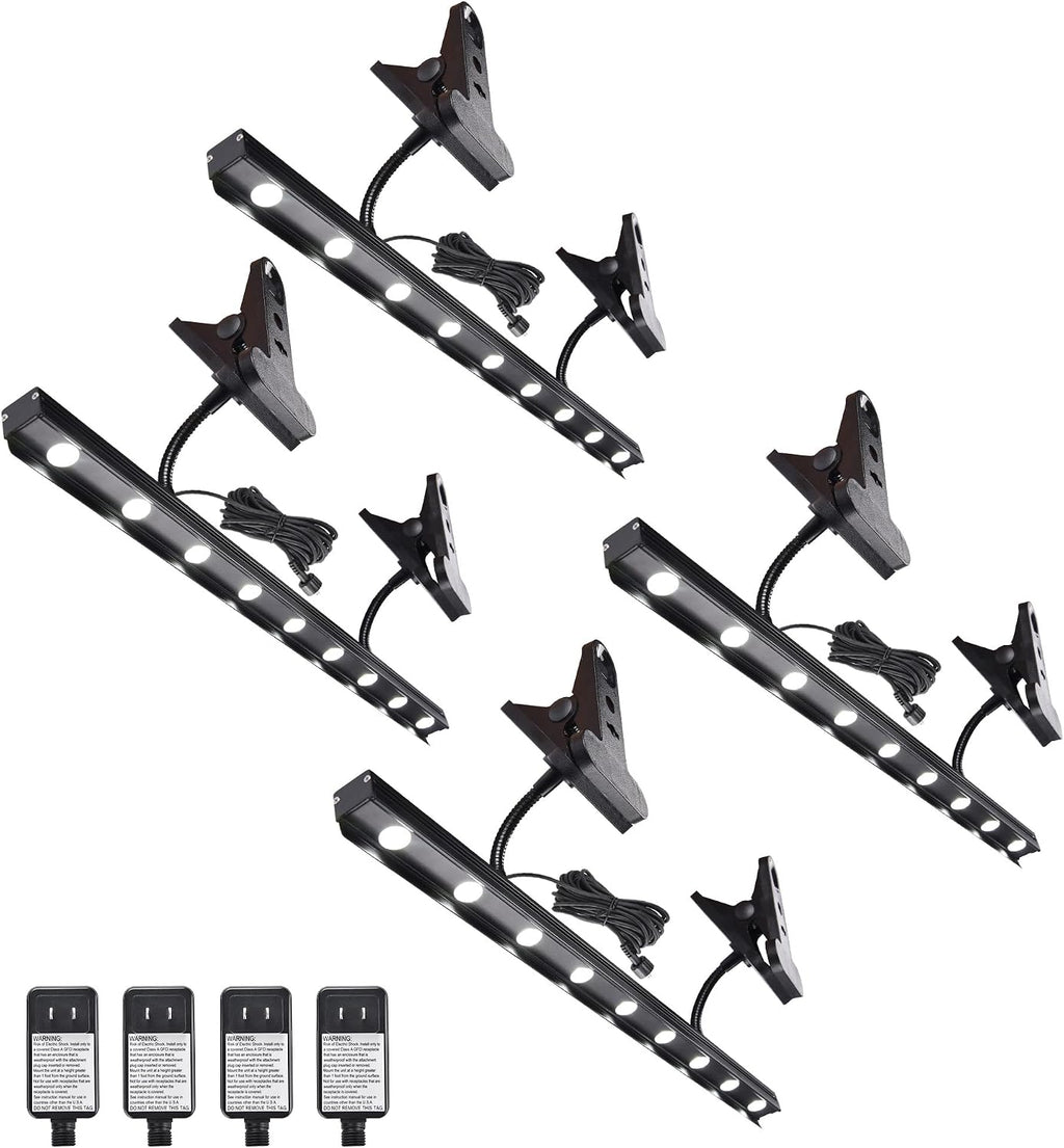 Yescom Instahibit LED Light Adjustable for Retractable Banner Stand Trade Show Exhibition Booth 4 Packs