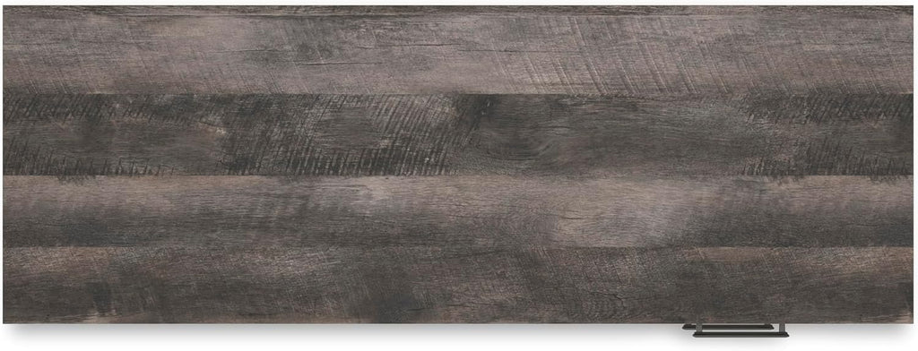 Signature Design by Ashley Shawburn Farmhouse 3-Drawer 54' Home Office Desk, White & Gray