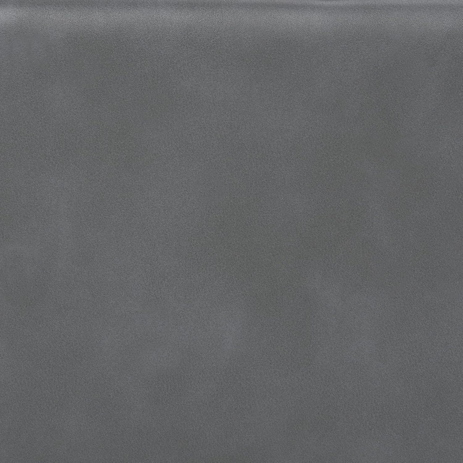 SIMPLIHOME Cosmopolitan Storage Ottoman - 34 inch Wide Upholstered Vegan Leather Rectangle Storage Ottoman Bench in Stone Grey, Transitional Tufted Ottoman for Living Room or Entryway with Lift-Up Lid