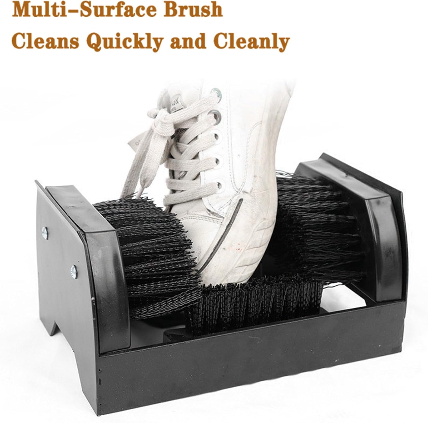Heavy Duty Boot Scraper & Shoe Cleaner Brush - Outdoor Scrubber for Tough Cleaning, Durable and Versatile for All Terrain Use, Essential Tool for Hiking, Gardening, and Camping