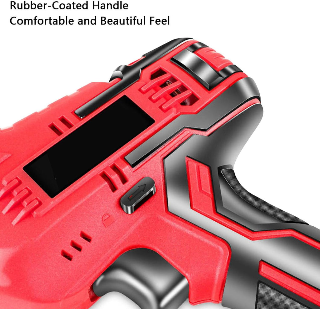 Electric Bone Saw with Battery, 0-3000rpm Stainless Steel Saw Blade, LED Lighting, Cordless Reciprocating Saw for Wood, Trees, Metal, PVC Pipe