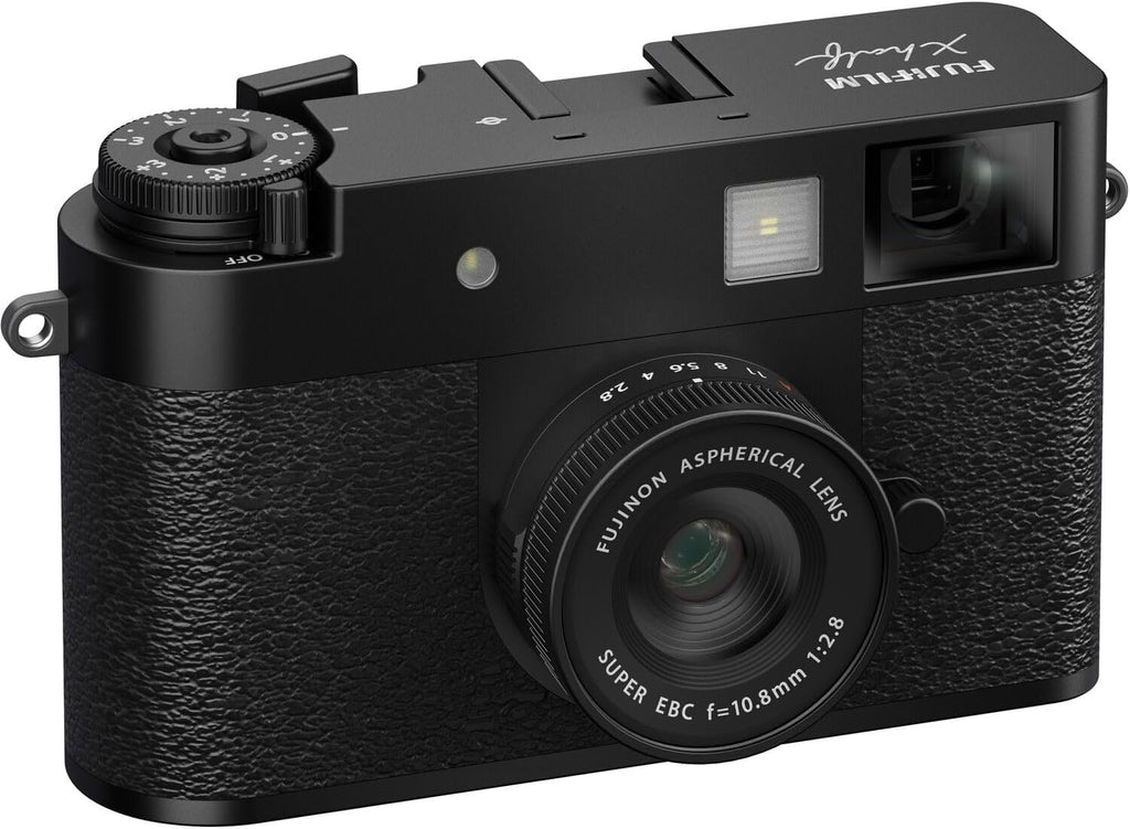 Fujifilm X Half Digital Camera (Black) Bundle with Extra Battery + Peak Design Strap + Camera Pouch + More Advanced Accessories