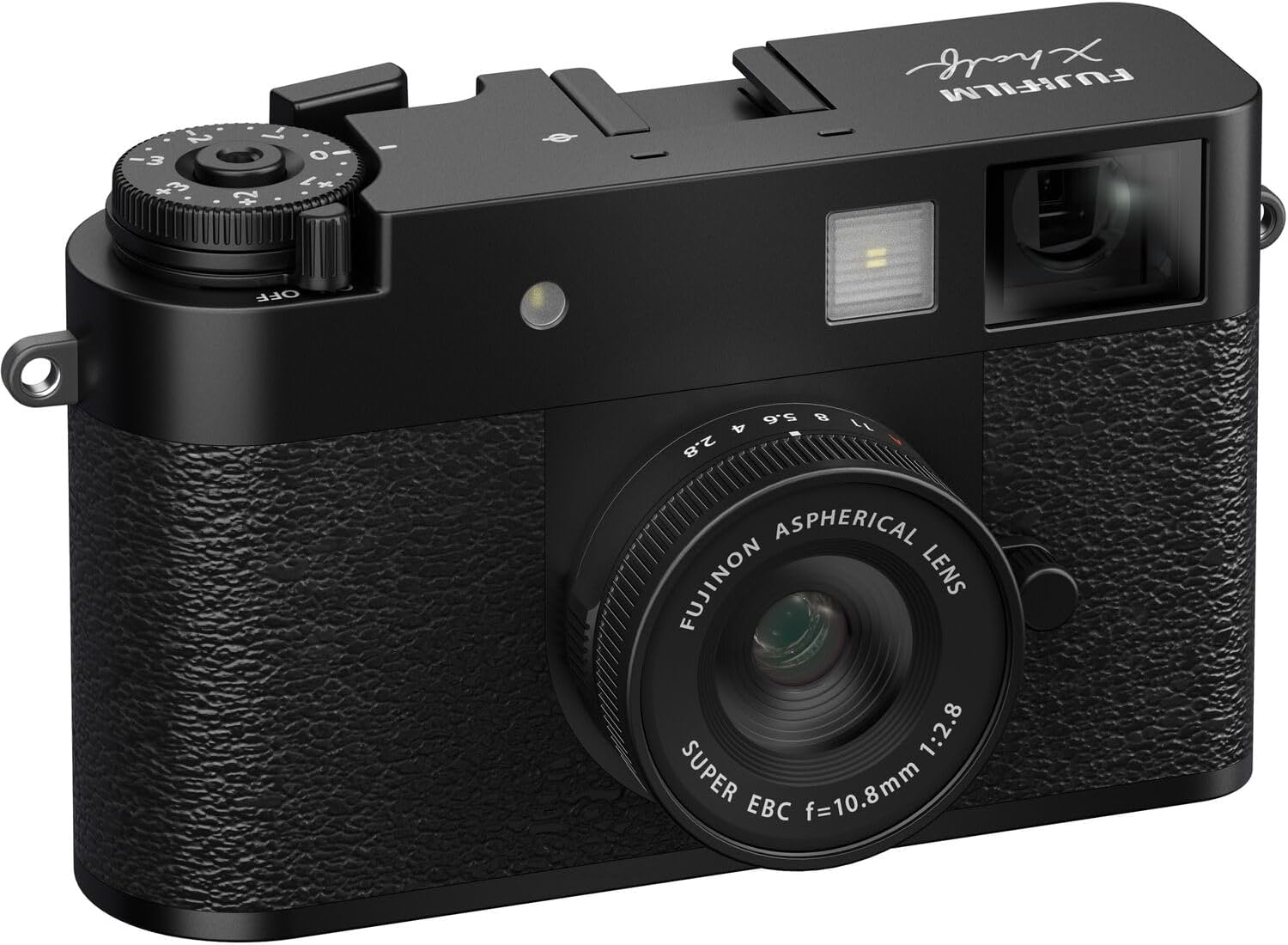 Fujifilm X Half Digital Camera (Black) Bundle with Extra Battery + Peak Design Strap + Camera Pouch + More Advanced Accessories