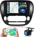 [4+64G] for Kia Soul 2014-2019 Upgrade Radio: NHOPEEW 9 inch IPS Touchscreen Android Stereo - Wireless Carplay and Android Auto, Custom Homepage, 5G/WiFi, GPS, DSP/EQ, SWC + AHD Backup Camera