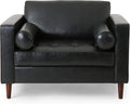 Christopher Knight Home Malinta Club Chair, Midnight + Espresso