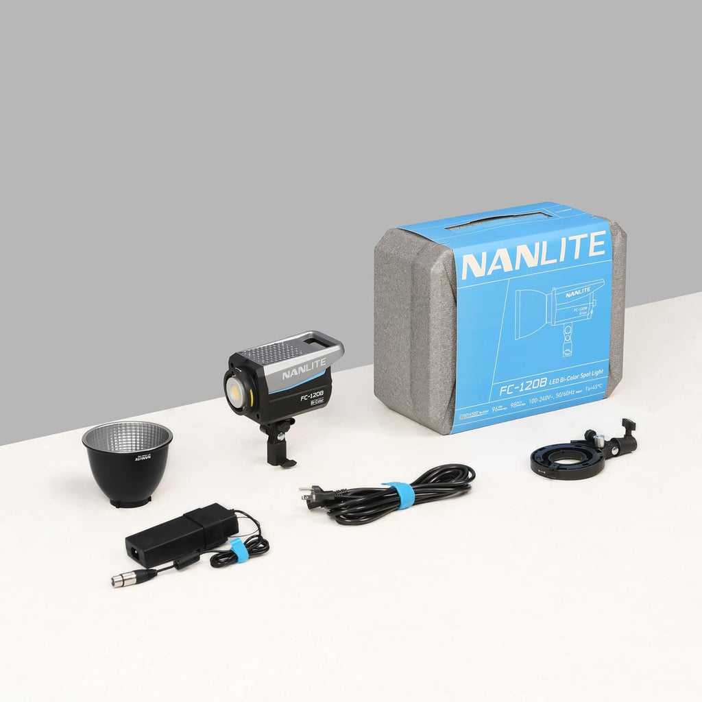 Nanlite FC-120B 120W Bi-Color LED Spotlight