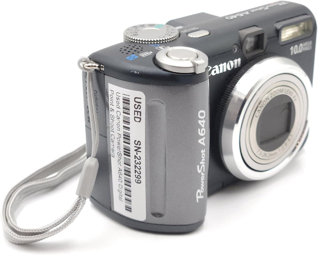 Canon PowerShot A640 10MP Digital Camera with 4x Optical Zoom