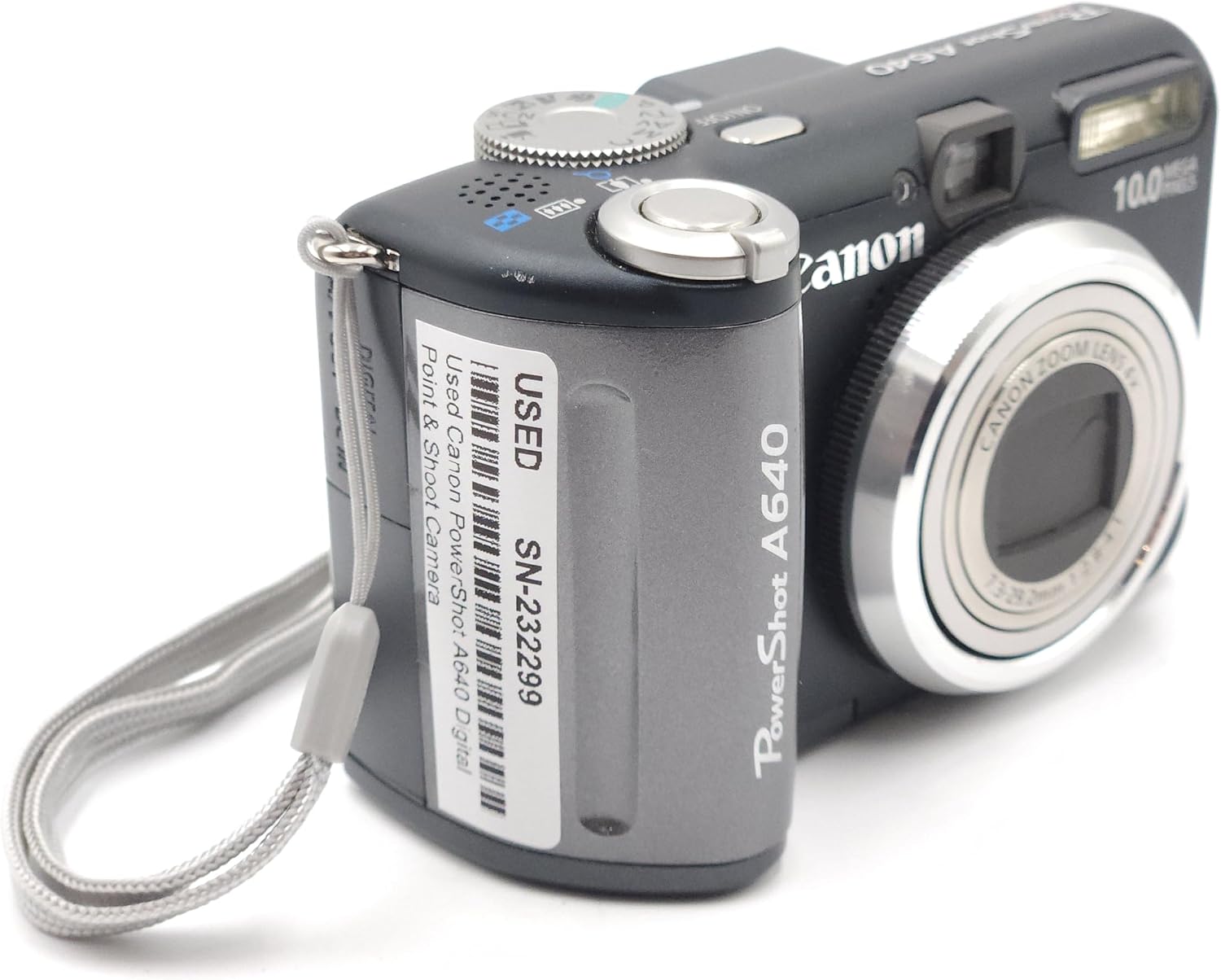 Canon PowerShot A640 10MP Digital Camera with 4x Optical Zoom
