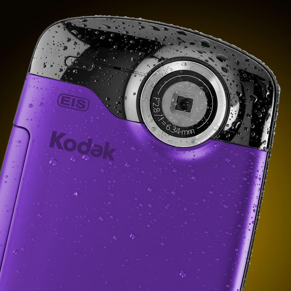 Kodak PlaySport (Zx3) HD Waterproof Pocket Video Camera (Purple)