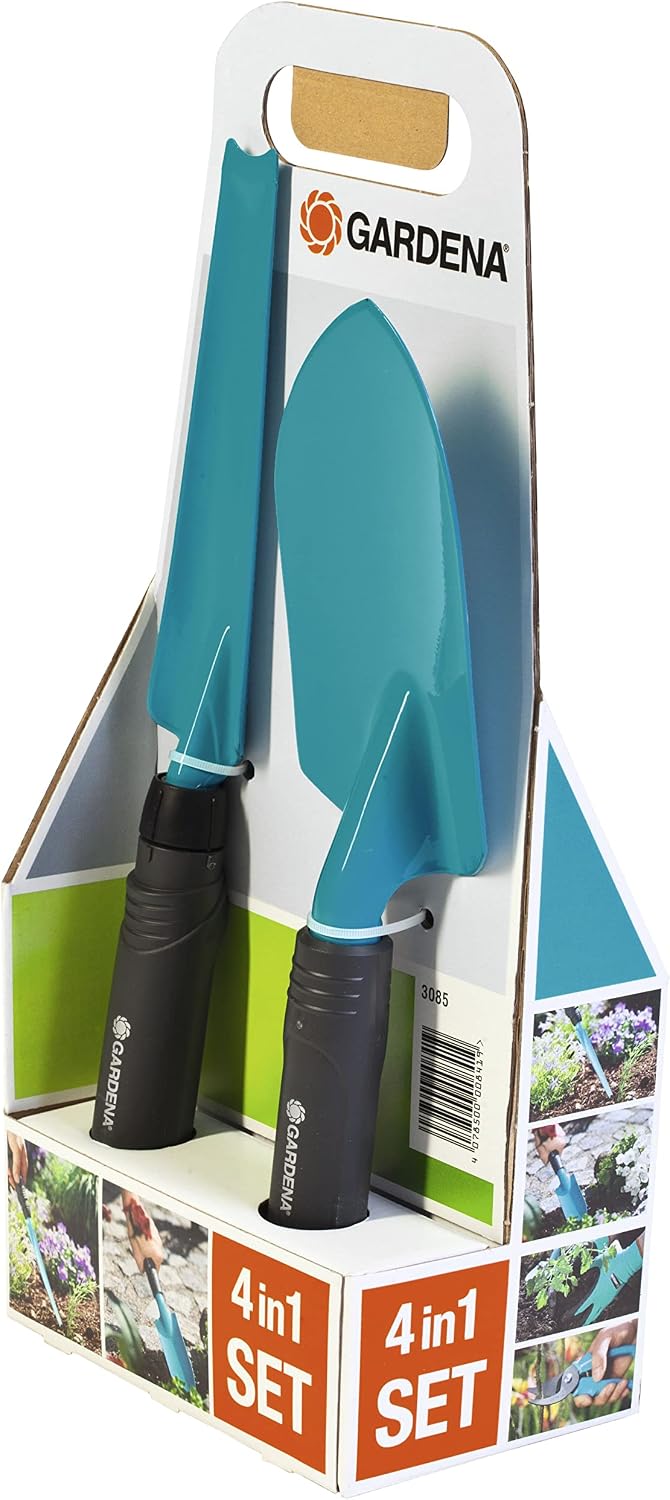 Gardena 8965-30 Basic Equipment Hand Tools, Turquoise, 17.0 x 11.2 x 41.0 cm