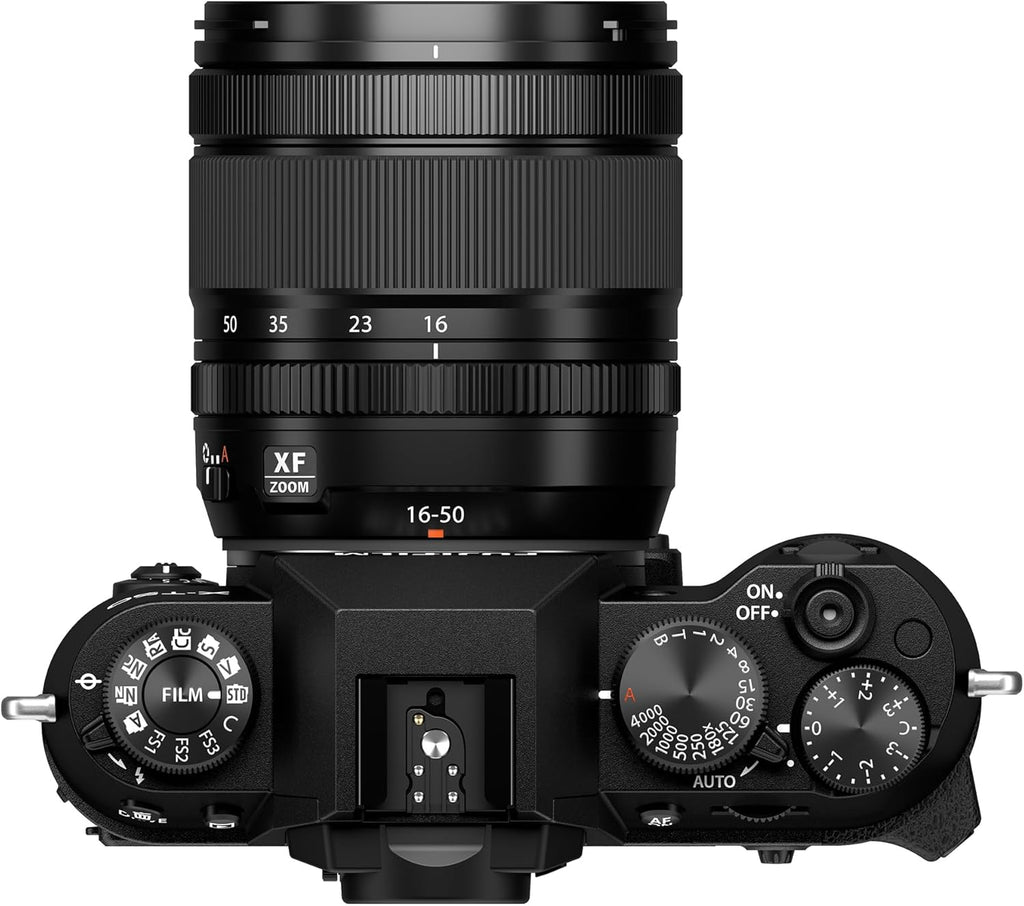 Fujifilm X-T50 Mirrorless Digital Camera XF16-50mmF2.8-4.8 R LM WR Lens Kit - Black