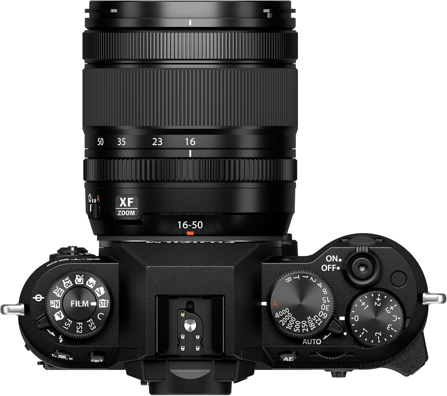 Fujifilm X-T50 Mirrorless Digital Camera XF16-50mmF2.8-4.8 R LM WR Lens Kit - Black