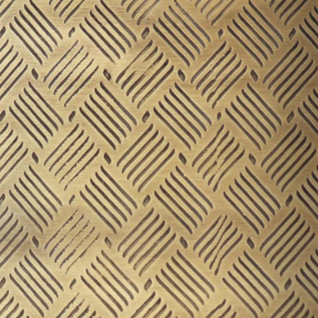 SIMPLIHOME Johnsen Metal Table - 18 inch Wide Solid Iron Round Accent Table in Antique Gold, Boho Side or End Table for Living Room or Family Room with Etched Cross Hatch Pattern, Assembled