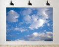 Trykid 20x10ft Blue Sky White Clouds Backdrop Natural Scenery Photography Background Clear Sky Clouds Baby Shower Newborn Wedding Birthday Party Decoration Photo Studio Prop Fabric