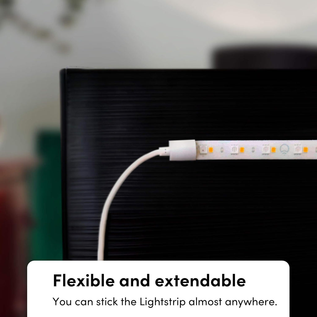 LIFX Lightstrip Bundle - with 120' Smart LED Lightstrip and 2 40' Extensions, Multicolor, 3 Piece Set